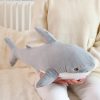 55cm Blue Shark Plush Toy - Soft Cartoon Marine Animal Hug Pillow