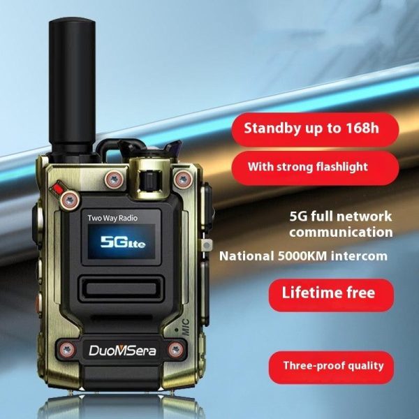5G Global Walkie Talkie Long-Distance All Network Overseas