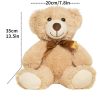 5pcs Plush Bear Toys Soft Stuffed Animals Gift Set