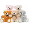 5pcs Plush Bear Toys Soft Stuffed Animals Gift Set