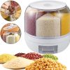6-Grid Rotating Food Dispenser