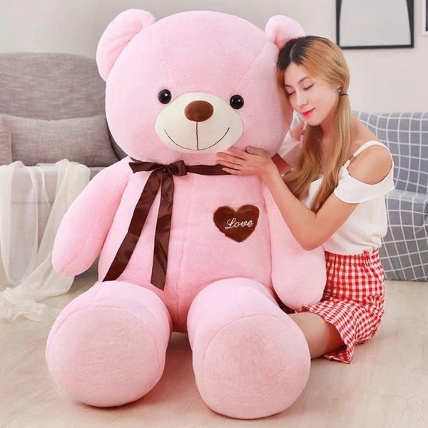 60CM Large Plush Teddy Bear - Soft Sleeping Pillow Doll for Kids' Gifts