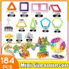 64-184Pcs Kids Magnetic Building Blocks