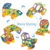 64-184Pcs Kids Magnetic Building Blocks