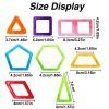 64-184Pcs Kids Magnetic Building Blocks