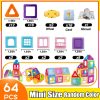 64-184Pcs Kids Magnetic Building Blocks