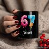 67 Ice Cream Drip Personalized Mug, Six Seven Colorful Sprinkles Meme Gift with Custom Name