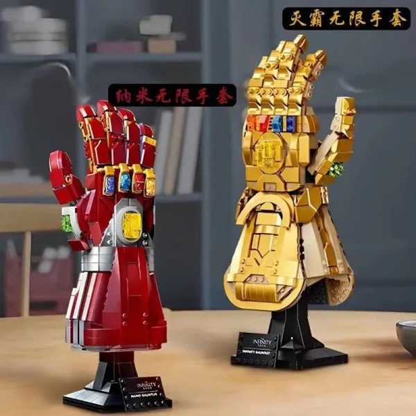 675Pcs Nano Gauntlet Thanos Infinity Gauntlet Building Blocks