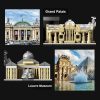 694PCS Arc De Triomphe Eiffel Tower Architecture Pairs Building Blocks