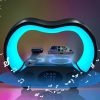 6In1 Multi-Function Wireless Charger Night Light Bluetooth Speaker