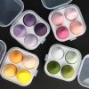 6Pcs Makeup Sponges Set - Blending Puffs For Foundation & Powder