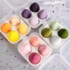 6Pcs Makeup Sponges Set - Blending Puffs For Foundation & Powder