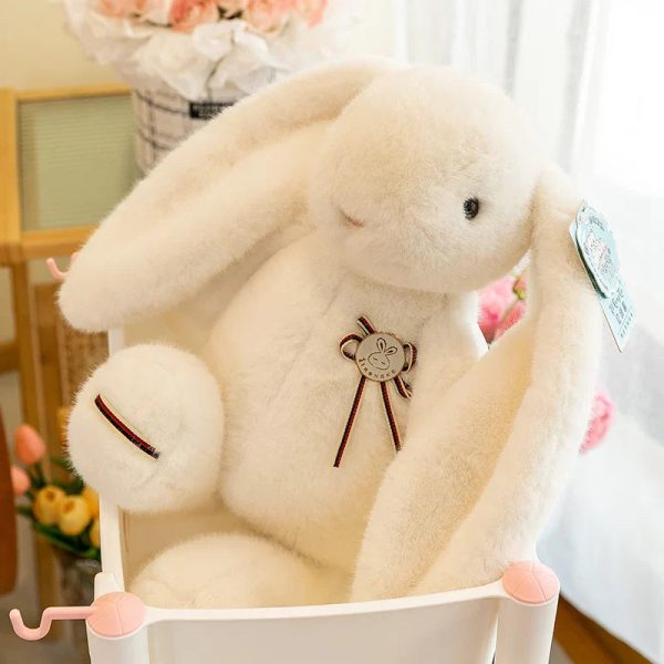 70cm Large Long Ear Rabbit Plush Toy Soft Bunny Stuffed Animal Pillow for Kids