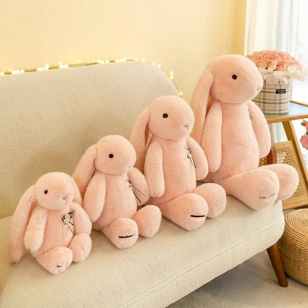 70cm Large Long Ear Rabbit Plush Toy Soft Bunny Stuffed Animal Pillow for Kids