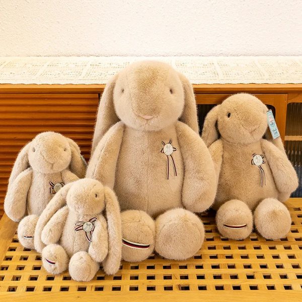 70cm Large Long Ear Rabbit Plush Toy Soft Bunny Stuffed Animal Pillow for Kids