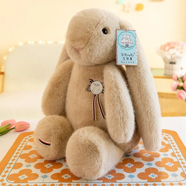 70cm Large Long Ear Rabbit Plush Toy Soft Bunny Stuffed Animal Pillow for Kids