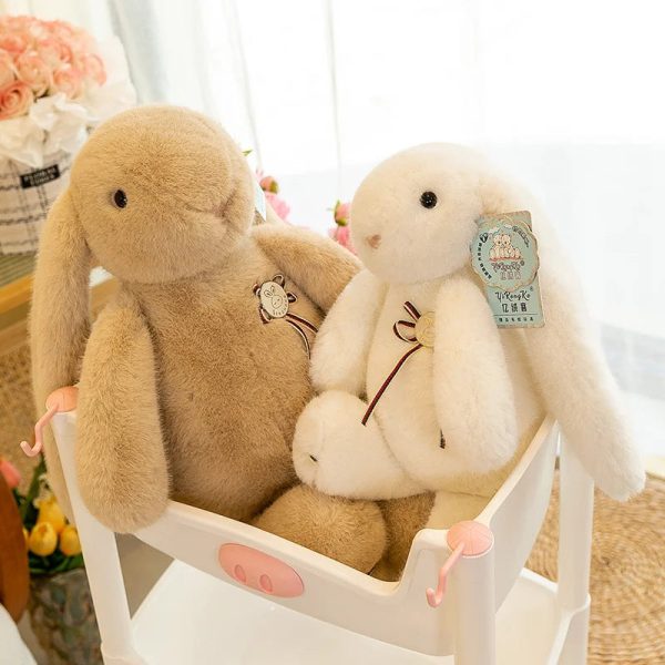 70cm Large Long Ear Rabbit Plush Toy Soft Bunny Stuffed Animal Pillow for Kids