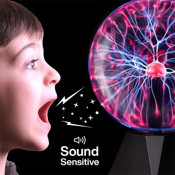8 Inch Magic Plasma Ball Lamp