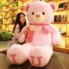 80/100cm I Love You Teddy Bear Plush – Large Soft Stuffed Toy for Kids, Girlfriend, or Valentine’s Day