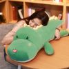80cm Dinosaur Plush – Soft Cartoon Crocodile Pillow for Kids