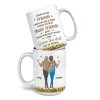 A Best Friend Is A Sister By Choice - Bestie Personalized Custom Mug - Gift For Best Friends, BFF, Sisters