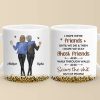A Best Friend Is A Sister By Choice - Bestie Personalized Custom Mug - Gift For Best Friends, BFF, Sisters
