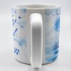 A Big Piece Of My Heart Lives In Heaven With Clouds And Hearts - Personalized Custom Coffee Mug - HME152_MG