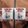 A Bond That Can't Be Broken Cat Mom Cat Dad - Personalized Marble Mug