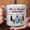 A Bond That Can't Be Broken Dog Mom - Personalized Marble Mug