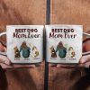 A Bond That Can't Be Broken Dog Mom - Personalized Marble Mug