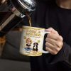A Bond That Can't Be Broken Golden 3D Effect - Personalized White Edge-to-Edge Mug