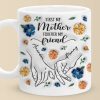 A Daughter Is The Forever Friend Every Mother Needs - Family Personalized Custom 3D Inflated Effect Printed Mug - Gift For Mom, Daughter