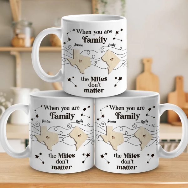 A Family Is A Gift That Lasts Forever - Family Personalized Custom Mug - Christmas Gift For Family Members, Siblings, Brothers, Sisters