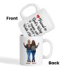 A Friend Is God's Way Besties Best Friend Gift Cup, Friendship Personalized Mug