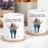 A Friend Is God's Way Personalized White Ceramic Mug for Best Friends