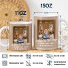 A Girl And Her Dog A Bond That Can't Be Broken Toy Box - Personalized White Edge-to-Edge Mug