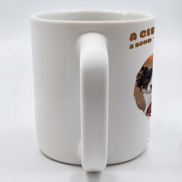 A Girl And Her Dog Unbreakable Bond Coffee Mug - Personalized Custom Coffee Mug - PET088_MG