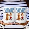 A Girl and Her Dogs" Personalized Mug, Special Gift for Pet Lovers, Perfect Dog Companion Bond Cup
