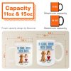 A Girl & Her Dogs Has Unbreakable Bond - Personalized Mug - Gift For Daughter