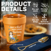 A Girl Who Loves Gardening - Personalized Plant Pot Ceramic Mug