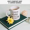 A House Is Not a Home Without Paw Prints Coffee Mug Funny Dog Lover Gift for Dog Mom Dad Women Men, Dog Owner Gift Birthday Christmas