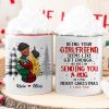 A Hug In A Mug - I Love You, Personalized Accent Mug, Gifts For Couple