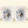 A Hug In A Mug From My Husband Up Above - Personalized Mug