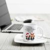 A Job Made Us Coworkers Personalized Mug, Funny Christmas Gift For Colleagues, Work Besties