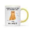 A Little Birdie Told Me Cute Cartoon Cats Personalized Mug, Perfect 2025 Gift For Cat Mom