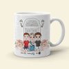 A Mother With All Sons Will Be Surrounded By Handsome Men-Personalized Coffee Mug- Gift For Mom- Gift For Son- Mom Coffee Mug