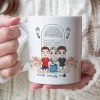A Mother With All Sons Will Be Surrounded By Handsome Men-Personalized Coffee Mug- Gift For Mom- Gift For Son- Mom Coffee Mug