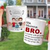 A Mother With All Sons Will Be Surrounded By Handsome Men-Personalized Coffee Mug- Gift For Mom- Gift For Son- Mom Coffee Mug