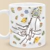 A Mother's Love Endures Through All - Family Personalized Custom 3D Inflated Effect Printed Mug - Gift For Mom, Grandma