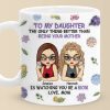 A Mother's Love Is The Purest Form Of Magic - Family Personalized Custom 3D Inflated Effect Printed Mug - Gift For Mom, Daughter